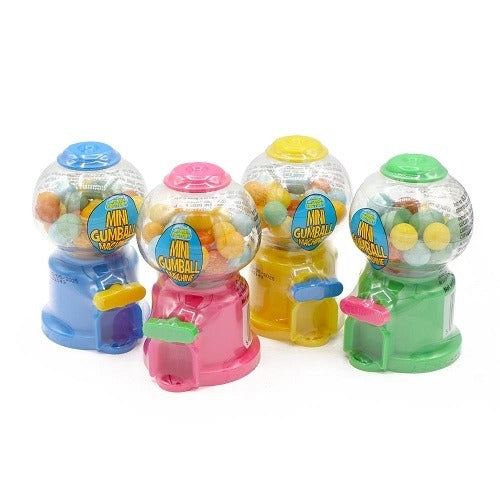 Crazy Candy Factory Mini Gum Ball Machine, Single Assorted Colors 35g