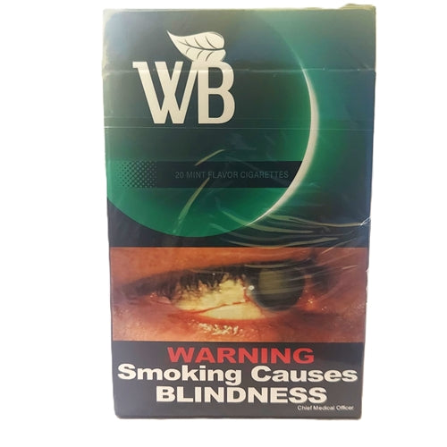 wb tobacco Western Blend Menthol Green 20's wb tobacco Western Blend Menthol Green 20's