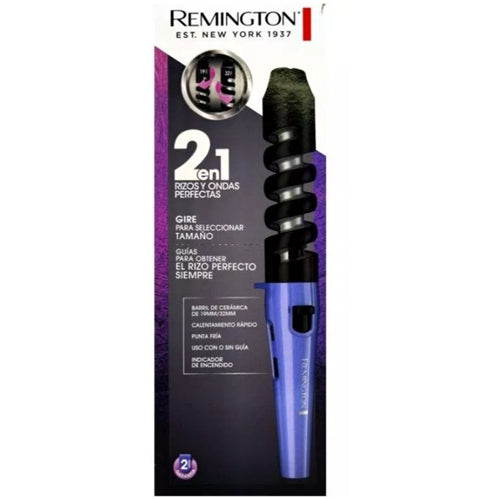 Remington 2 In 1 Perfect Curls & Waves 19mm Hair Curler