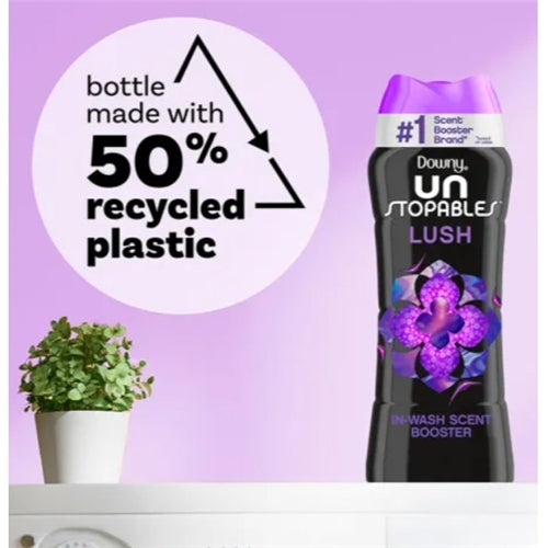 thumbnail image 2 of Downy Unstopables In-Wash Lush Laundry Scent Booster Beads – 39.9 Oz (2.4 LB), 100+ Loads 2 of 3