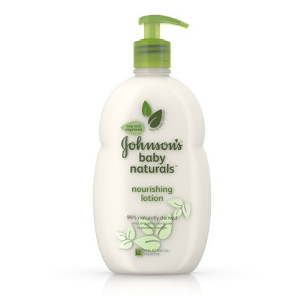 Johnson's Natural Baby Lotion, 18 Oz
