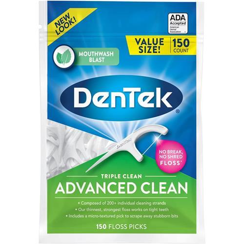 DenTek Triple Clean Floss Picks 75 Count