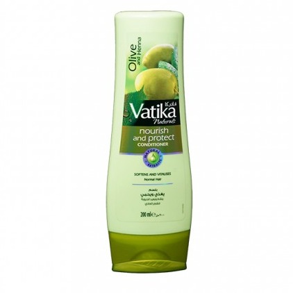 Vatika Naturals Nourish & Protect With Olive & Henna For Natural Hair