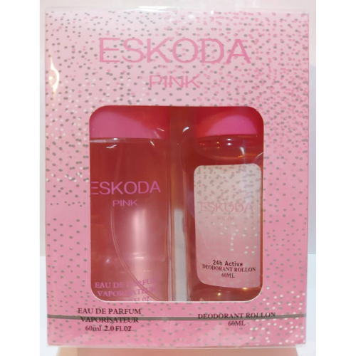 Perfume Set Eskoda Pink Perfume Price LUCA BOSSI ESKODA 2PC GIFT