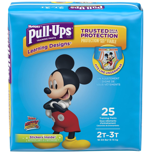 Huggies Pull-Ups Training Pants 2T-3T - 25's