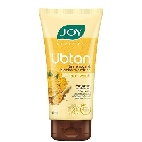 Joy Revivify Ubtan Face Wash Tan Removal and Blemish Minimizing 150m