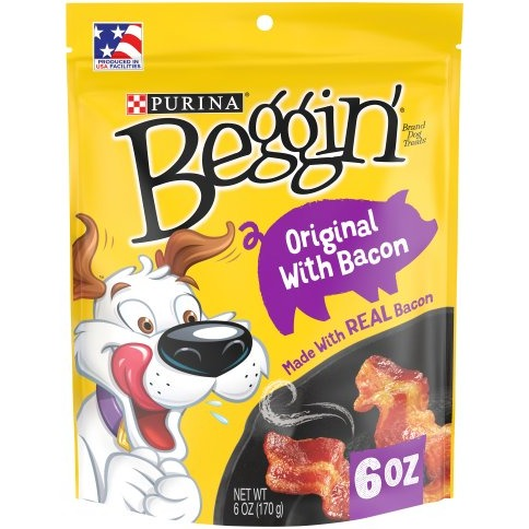 Purina Beggin Treats Original With Bacon 6oz