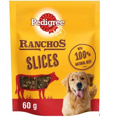 Pedigree Ranchos Adult Dog Treats Beef Pack 60g - Main Image