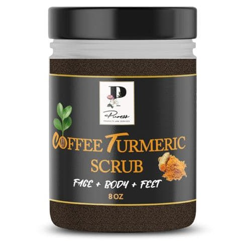 Puress Organic Coffee- Turmeric -Scrub