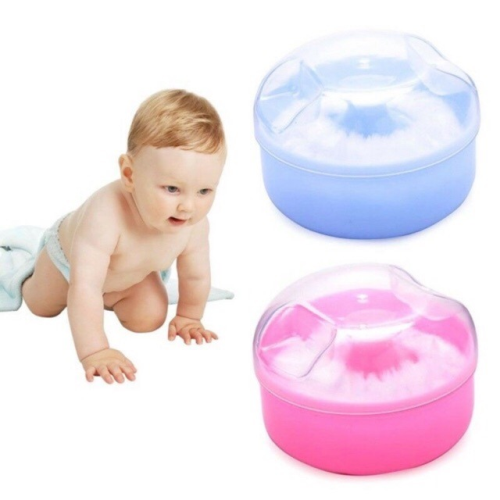 BABY POWDER BOWL ASSORTED COLORS