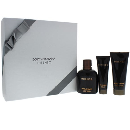 Dolce Gabbana Intenso Cologne 3 Piece Gift Set FOr Men