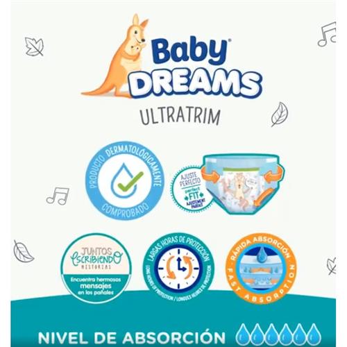 Pañal Ultratrim Et 4X30 Baby Dreams 7306