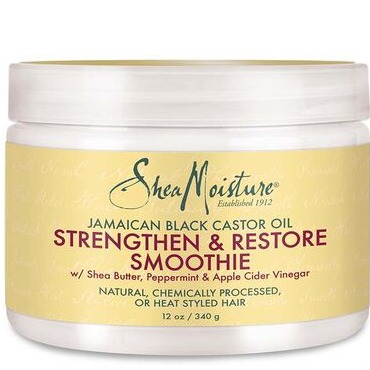 Shea Moisture Strengthen and Restore Smoothie with Jamaican Black Castor Oil 12oz