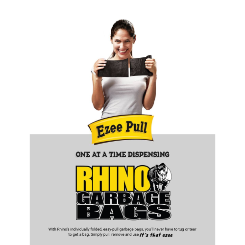 Rhino Ezee Pull Garbage Bags