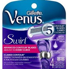 Gillette Venus Embrace Venus Extra Smooth Women's Razor Blade - 4 Refills -  4 ea