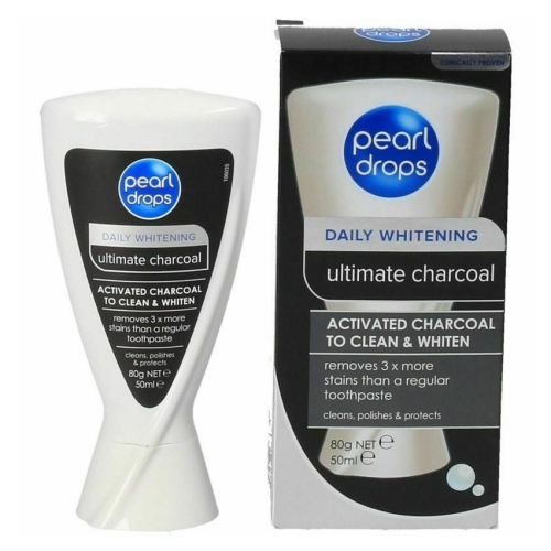 Pearl Drops Daily Whitening Ultimate Charcoal Toothpaste 50ml