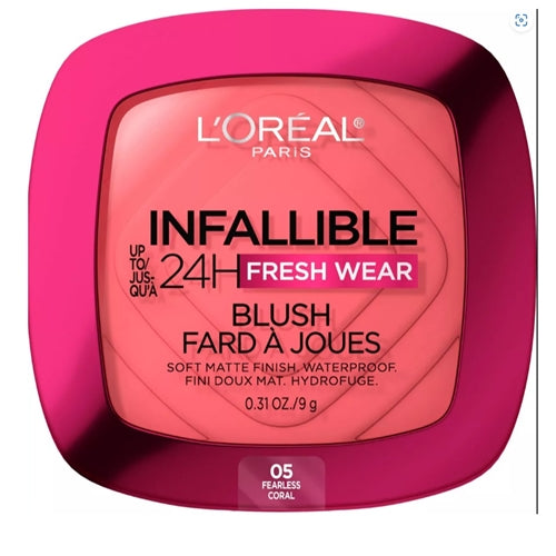 L'Oreal Paris Infallible Up to 24H Fresh Wear Blush Powder - 0.31oz