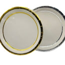 Glitter Paper Plates - 10 Pcs -Diameter- 9''