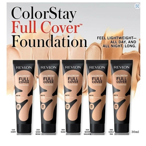 Revlon Colorstay 24Hrs Full Cover Matte Foundation 30ml