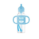 Dr. Brown’s Milestones Sippy Straw Bottle with Silicone Handles Blue (6m+) – 250 ml