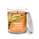 Bath & Body Works Mahogany Coconut Single Wick Candle 227g