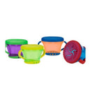 Nuby Single Snack Keep Bowl With Lid & Handles - Assorted Colors