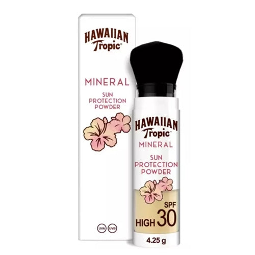 Hawaiian Tropic Mineral Skin Nourishing Sunscreen Powder Brush - SPF 30 - 0.15oz