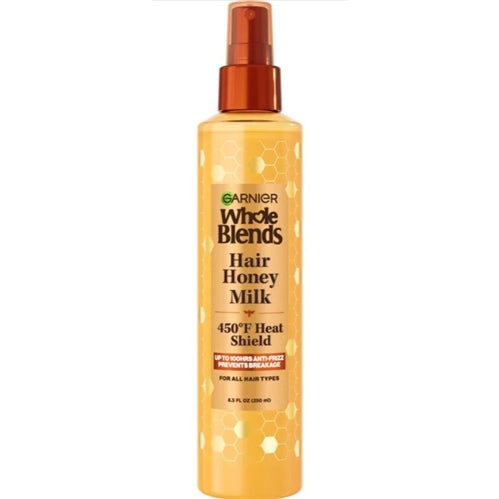 Garnier Whole Blends Hair Honey Milk 450°F Heat Shield Spray 250ml