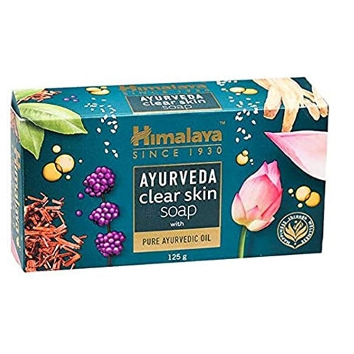 Himalaya Ayurveda Clear Skin Soap with Pure Ayurvedic Oil 75g