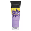 John Frieda Violet Crush For Blondes with Violet Pigments, Knock Out Brassy Tones Purple - 8.3 fl oz