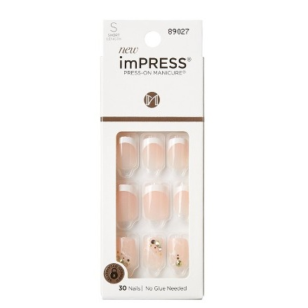 Kiss Impress Press-On Nails - My Worth, 30ct