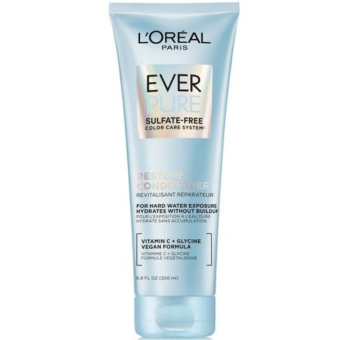 L'Oreal Ever Pure Clarify Shampoo & Restore 6.8oz Vegan Sulfate-Free 200ml