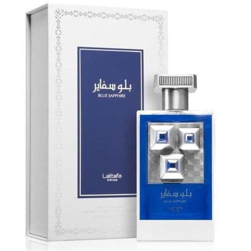 Lattafa Pride Blue Sapphire Eau De Parfum Spray 3.4oz