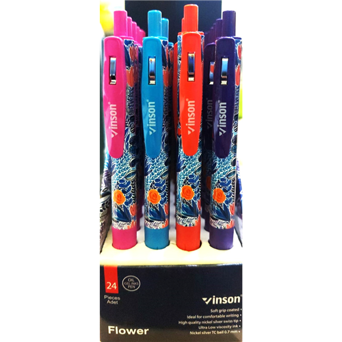 Vinson Butterfly  Smooth Writing Gel Oil Ball Pen, Single