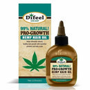 Difeel Hemp 99% Natural Hemp Hair Oil - Pro-Growth 2.5 oz