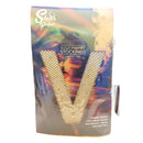 Sheer Perfect Rhinestone V-Cut Fishnet Stockings - One Size