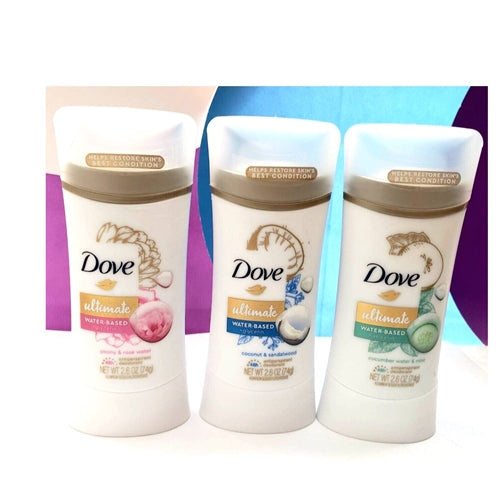 Dove Ultimate Water Based + Glycerin 48h Antiperspirant Deodorant 2.6oz