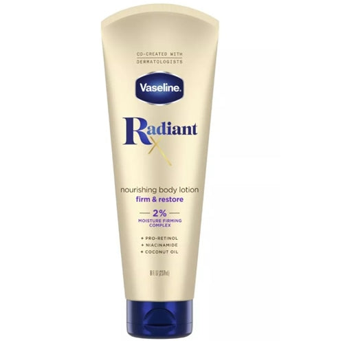 Vaseline Radiant X Firm & Restore Nourishing Body Lotion - 8 fl oz