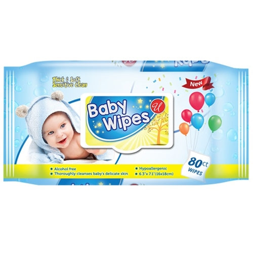 U Baby Wipes - 80 Count