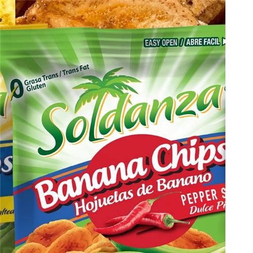 Soldanza Pepper Sweet Banana Chips 36g