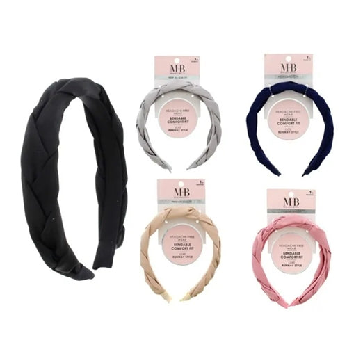 Must Have Beauty Single Braided Satin Headband