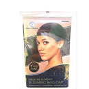 Dream World 2 Pcs Deluxe Luxury X-Jumbo Wig Cap - Black