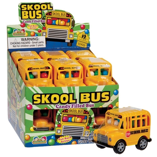Kidsmania Skool Bus Candy Filled Bus 0.53 oz