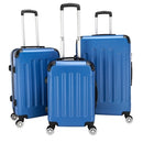 Goodyear Blue Plastic Carry On Suitcases