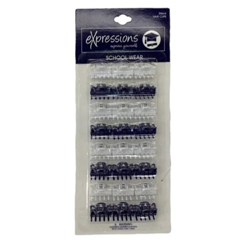 Expressions 24 Pcs Mini Hair Clip