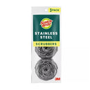 Scotch-Brite Stainless Steel Scrubbing Pads - 3ct