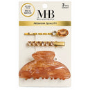 Must Have Beauty Assorted Clip & Bobby Pins 3pcs