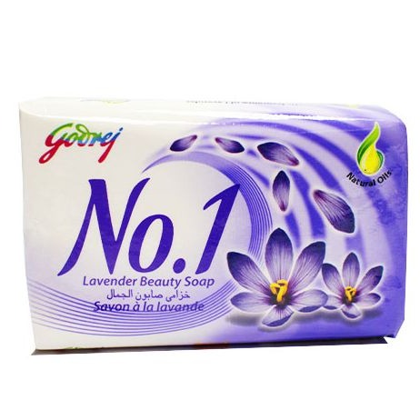 Godrej No.1 Lavender Beauty Soap 115g × 3