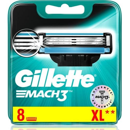 Gillette Mach3 Razor Blades Refill 8's