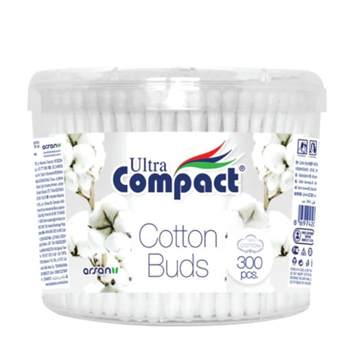 Ultra Compact Cotton Buds - 300's